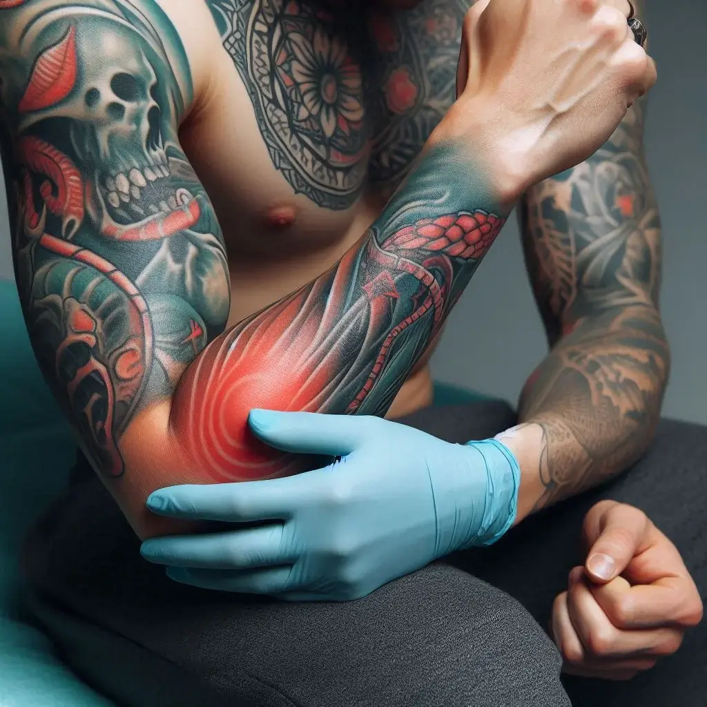 Managing Pain and Swelling After an Inner Elbow Tattoo