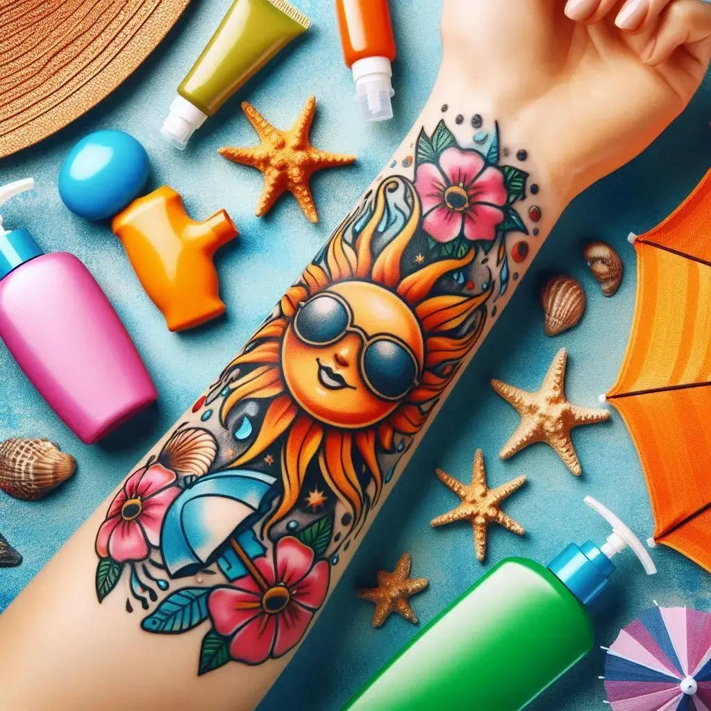 Save Your Tattoo Skin From The Sun