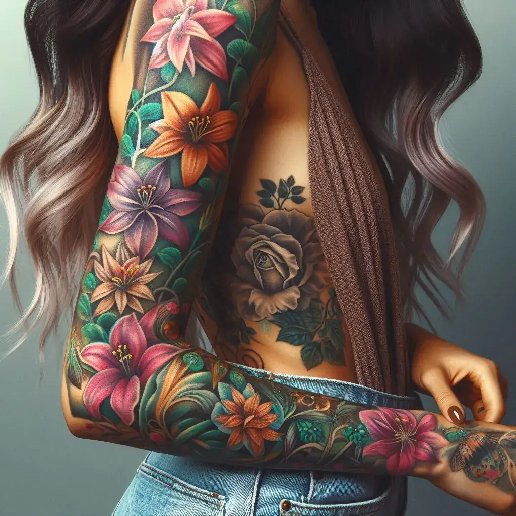 Flower Tattoos and Zodiac Signs