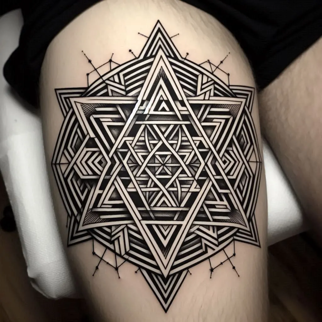 Geometric Patterns tattoo