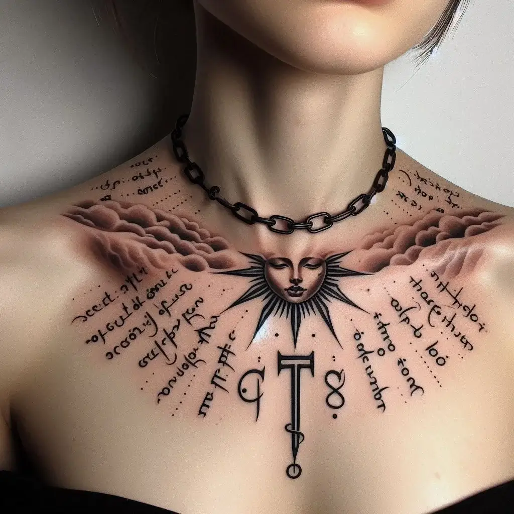 Quotes Tattoo Designs On Neck