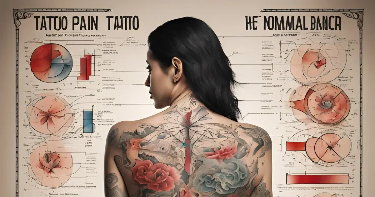 Tattoo Pain Chart Don't Get Ink'd in the Wrong Place