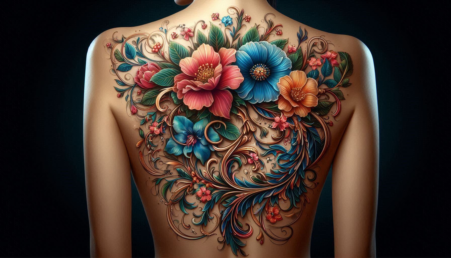 Back Tattoo For Females