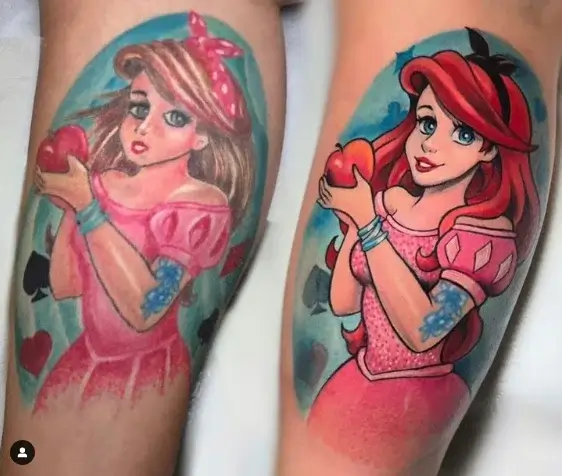 Barbi Girl cover up tattoo ideas