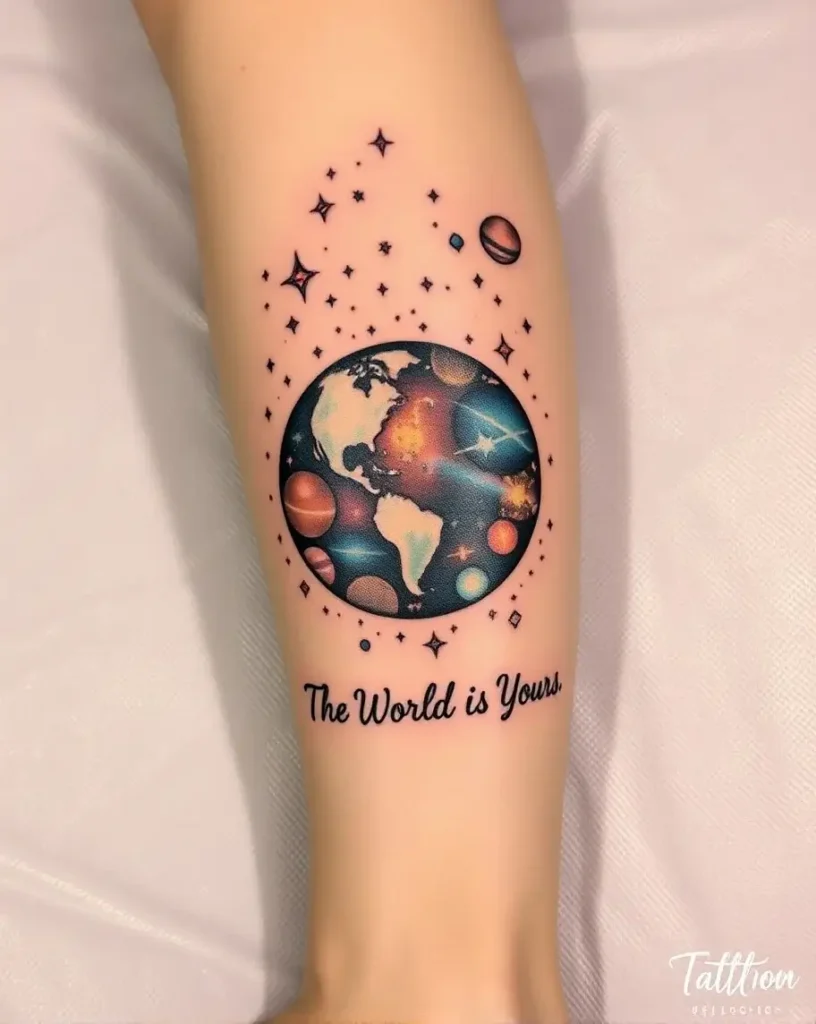 Space Themed Globe